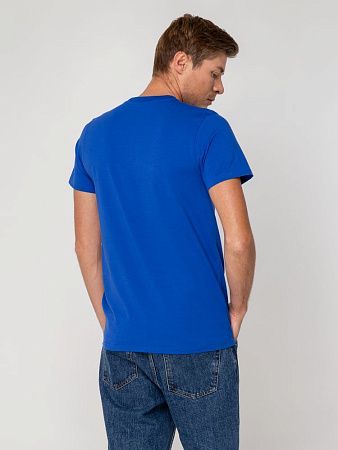 Футболка мужская T-bolka Stretch, ярко-синяя, размер 3XL