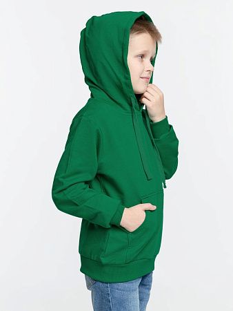 Худи детское Kirenga Kids 2.0, зеленое, размер 12 лет (142-152 см)