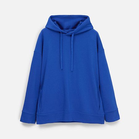 Худи унисекс H2, синее, размер XL/2XL