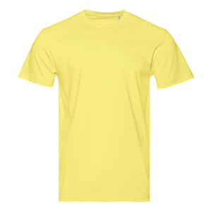 Футболка унисекс STAN, хлопок 150, 51, Светло-лимонный,  (13)  (60-62/5XL)