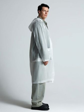 Дождевик RainDrop, белый, размер XL/2XL