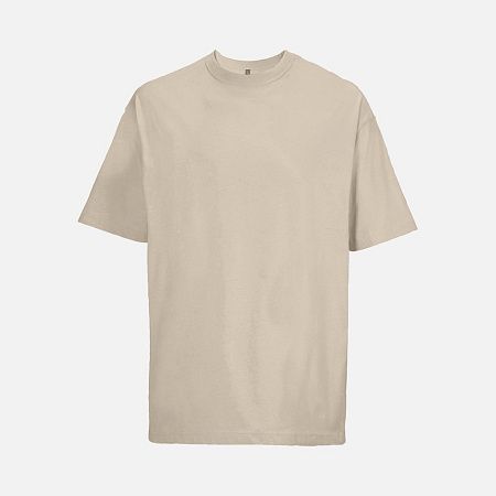 Футболка оверсайз мужская Boxy Men, бежевая (льняная), размер XL