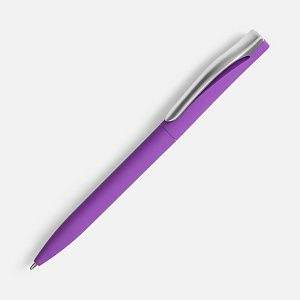 Ручка шариковая Pin Soft Touch, ver.2, фиолетовая