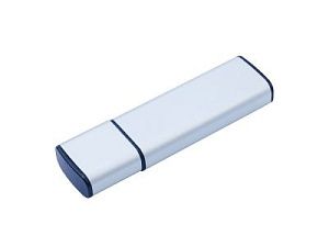 USB 3.0- флешка на 16 Гб «Snow» с колпачком, цвет: серебристый