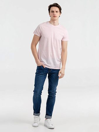 Футболка мужская Regent Fit 150, розовый меланж, размер XXL