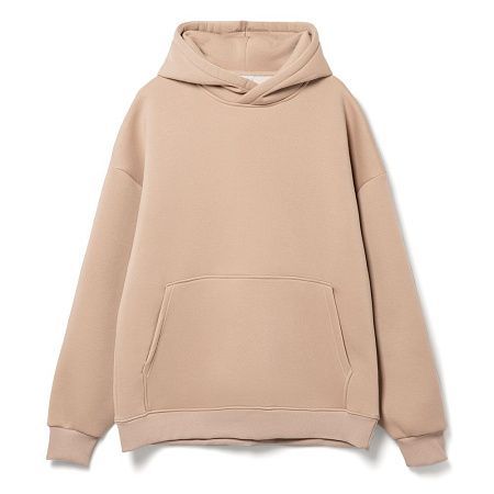 Худи Kulonga Oversize, бежевое, размер XS/S