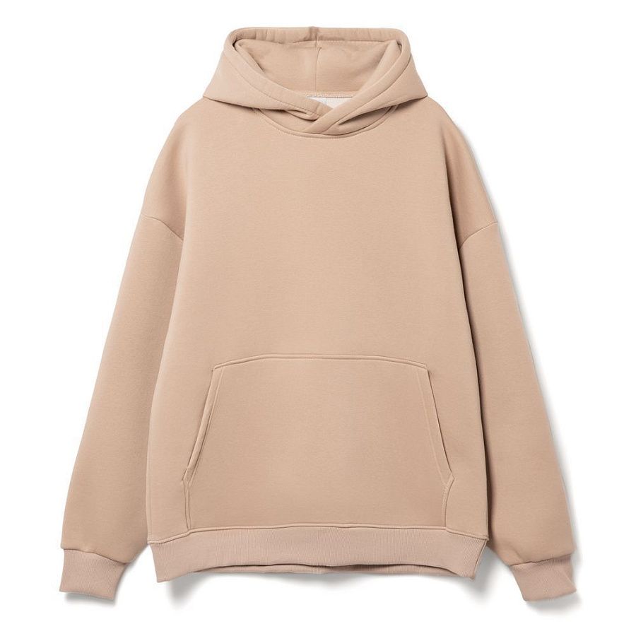 Худи Kulonga Oversize, бежевое, размер XL/2XL
