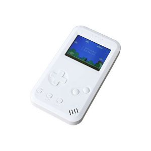Внешний аккумулятор "Retro Game Player" с играми, 10 000 mAh, белый