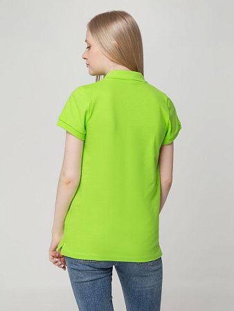 Рубашка поло женская Virma Lady, зеленое яблоко, размер S