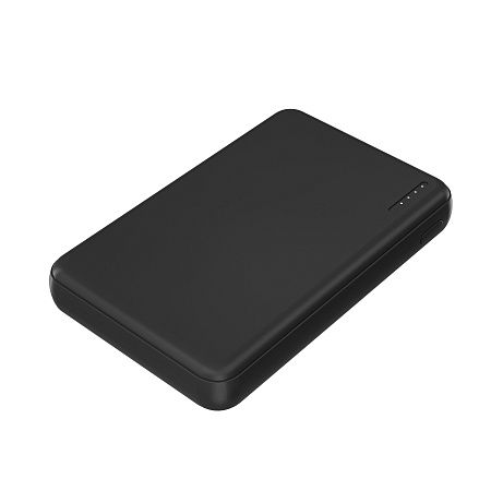 Внешний аккумулятор EFFECT SOFT LIGHT с подсветкой, 5000 мА·ч Черный 5090.08