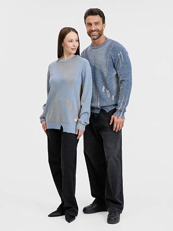 Джемпер Denim на заказ, полушерсть, размер S
