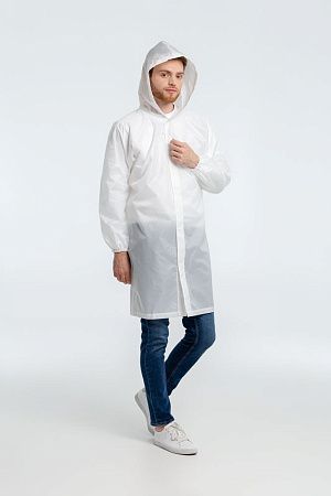 Дождевик унисекс Rainman, белый, размер XS