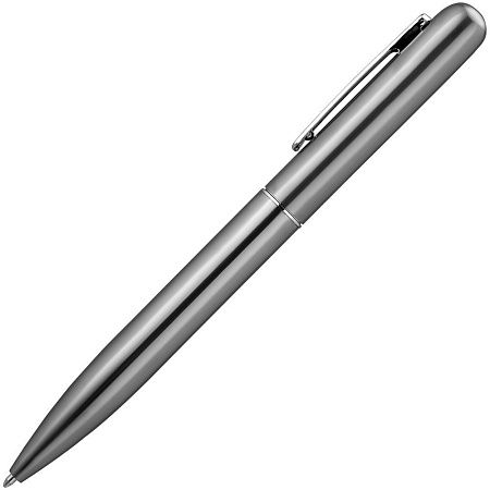 Ручка шариковая Scribo, матовая серая