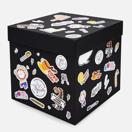 Наклейки бумажные Sticker Pack на заказ, L