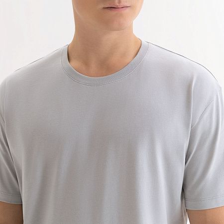 Футболка унисекс Крис (Kris), 150 гр., светло-серая, размер L