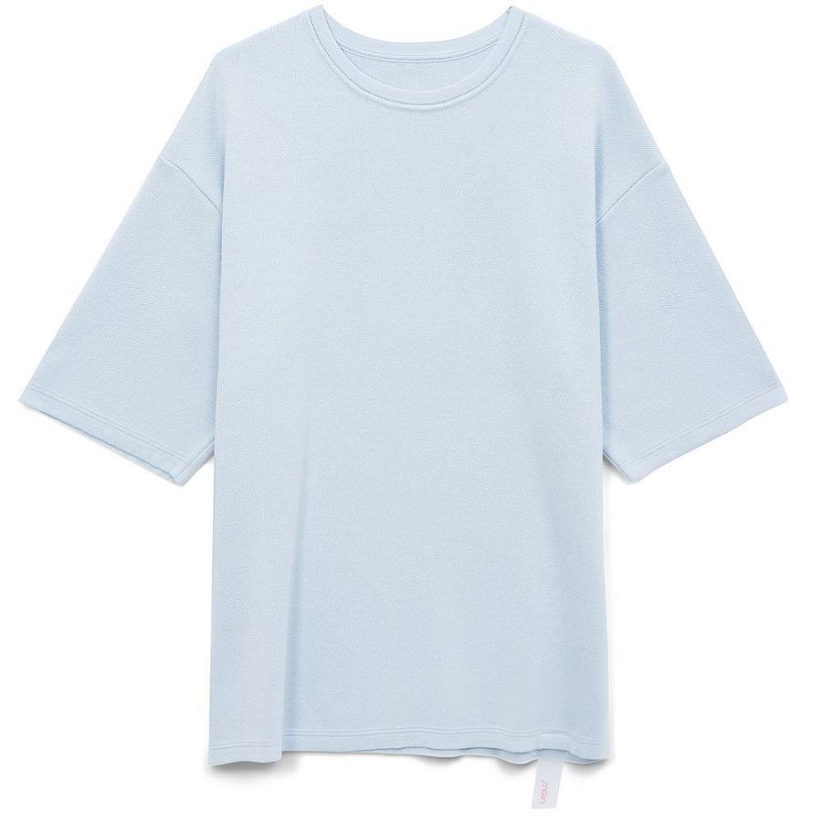 Джемпер с коротким рукавом Siluetti Volumica, светло-голубой, размер XL/2XL