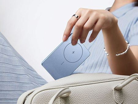 Внешний аккумулятор Xiaomi Super Slim Magnetic Power Bank, 5000 мАч