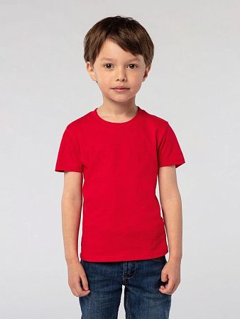 Футболка детская Pioneer Kids, оранжевая, размер 8 лет (118-128 см)