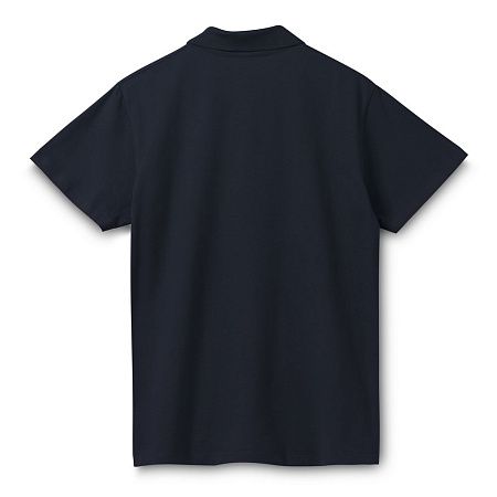 Рубашка поло мужская Spring 210 темно-синяя (navy), размер 5XL