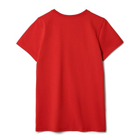 Футболка женская T-bolka Stretch Lady, красная, размер XL v2