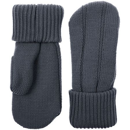 Варежки Knit Beat, темно-серые, размер L/XL