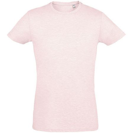 Футболка мужская Regent Fit 150, розовый меланж, размер XXL