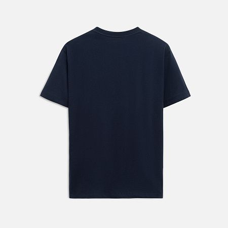 Футболка унисекс Крис (Kris), 150 гр., темно-синяя, размер XXXL