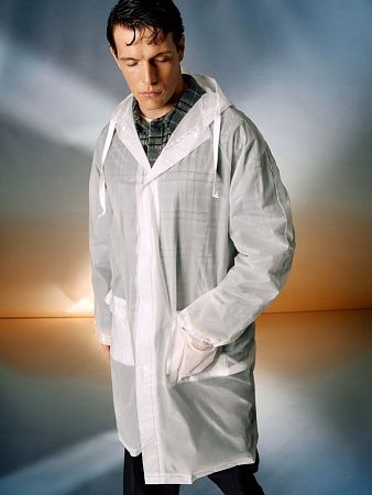Дождевик RainDrop, белый, размер XL/2XL