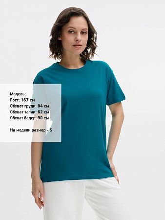 Футболка унисекс Regent 150, винтажный синий, размер XS
