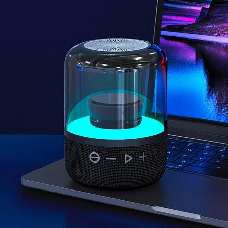 Колонка беспроводная MyTone Mega Bass со светомузыкой