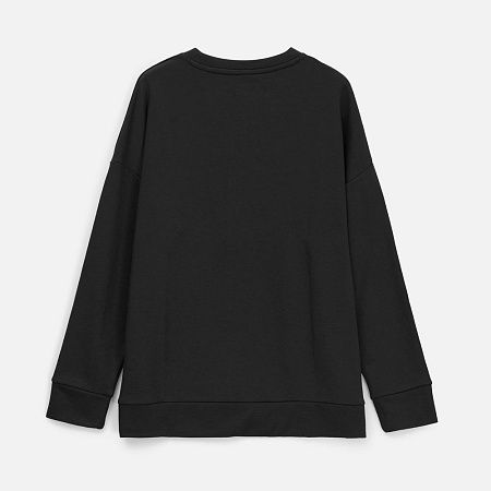 Свитшот унисекс S2, черный, размер XL/2XL