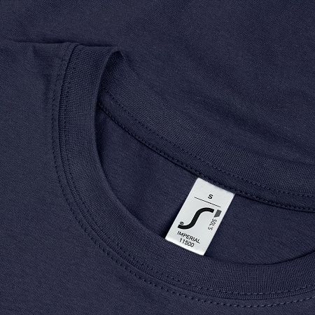 Футболка Imperial 190, темно-синяя (navy), размер 4XL