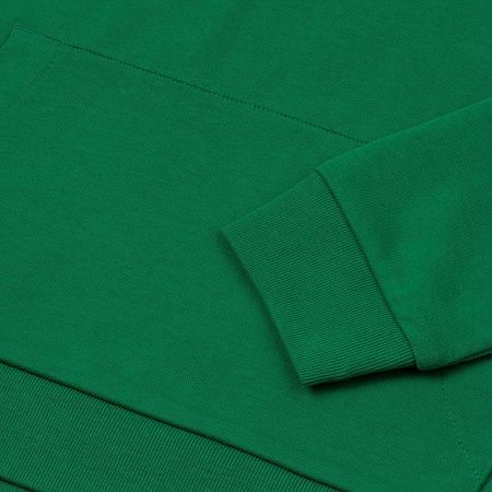 Толстовка с капюшоном унисекс Hoodie, зеленая, размер XXL