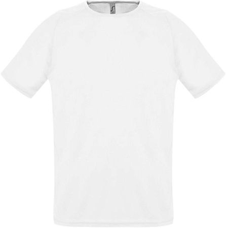 Футболка унисекс Sporty 140, белая, размер 3XL