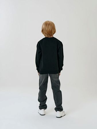 Свитшот детский Toima Kids 2.0, черный, размер 10 лет (130-140 см)