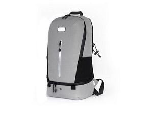 Рюкзак Nomad для ноутбука 15.6'' из водостойкого переработанного пластика с изотермическим отделением, цвет: серый