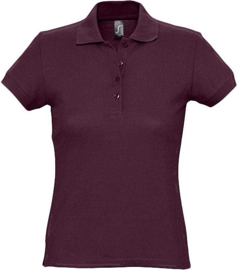 Рубашка поло женская Passion 170, желтая под нанесение