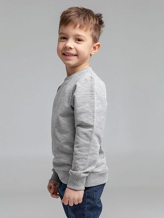 Свитшот детский Toima Kids 2.0, серый меланж, размер 6 лет (106-116 см)