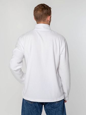Куртка флисовая унисекс Manakin, белая, размер XS/S