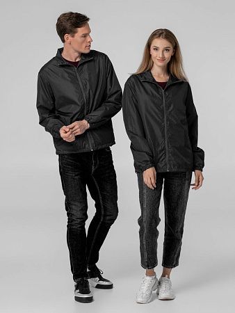 Ветровка Kivach Basic, темно-серая (графит), размер 3XL