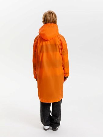 Дождевик детский RainDrop Kids, оранжевый, размер 12 лет (142-152 см)