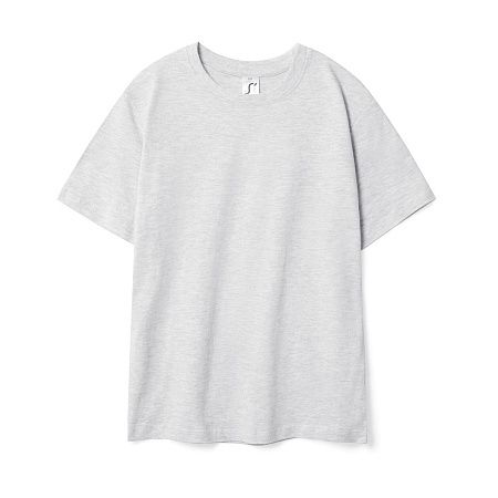 Футболка детская Regent Kids 150, светлый меланж, размер 10 лет (130-140 см)