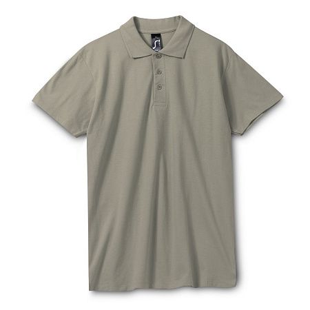 Рубашка поло мужская Spring 210, хаки, размер S