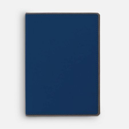 Ежедневник Frame, недатированный,синий с серым