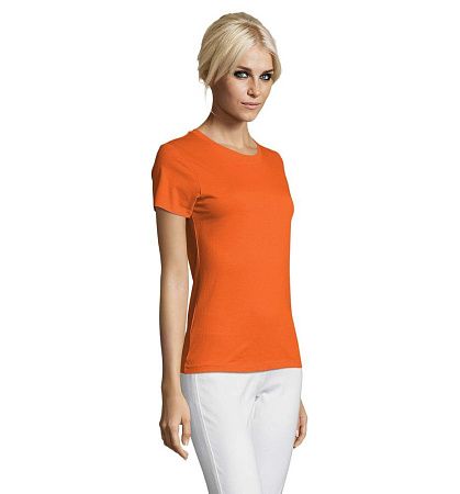 Футболка женская Regent Women, оранжевая, размер L