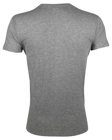 Футболка мужская Regent Fit 150, серый меланж, размер S