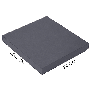 Коробка подарочная, размер  203*220*30 мм,  Solution Gift Soft Touch для ежедневника и ручки, черная