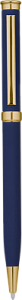 Ручка METEOR SOFT GOLD MIRROR Темно-синяя 1131.14
