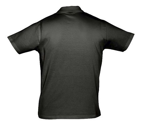 Рубашка поло мужская Prescott Men 170, черная, размер XXL