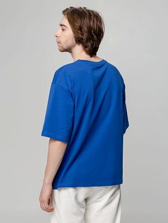 Футболка унисекс оверсайз Street Vibes, ярко-синяя, размер XL/2XL